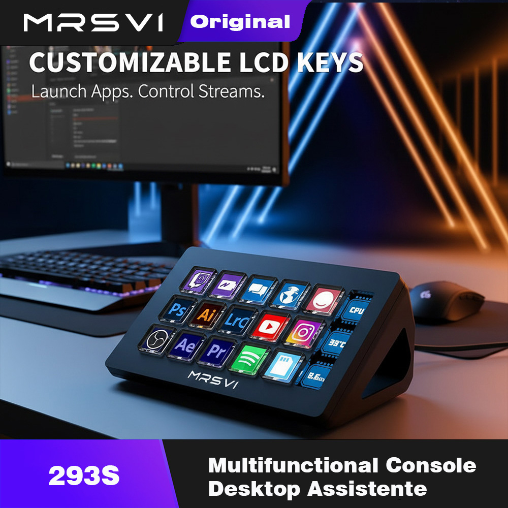 Elgato Stream Deck - Panel konsoli wielofunkcyjnej MRSVI 293S –