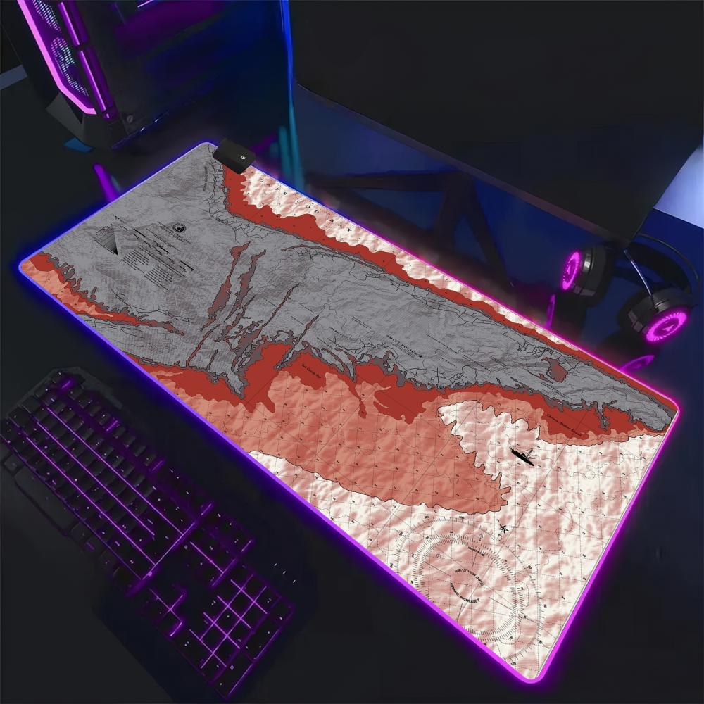 Mouse Pad Extended Rgb - Podkładka pod mysz Jaws Movie Ocean