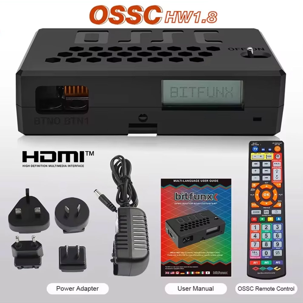 Elgato Stream Deck - BitFunx V1.8 OSSC Upscaler Open Source