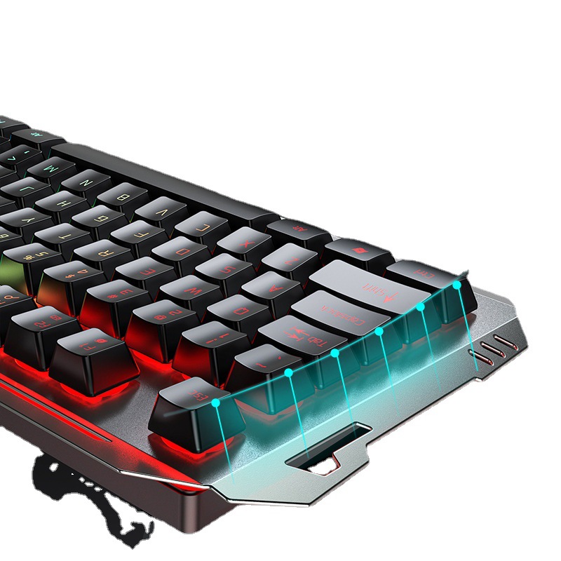 Esports Gaming Cafe - Klawiatura mechaniczna do gier Przewodowa klawiatura