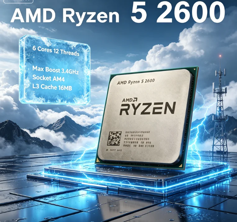 Esports Gaming Cafe - Procesor do gier R5 2600, 6