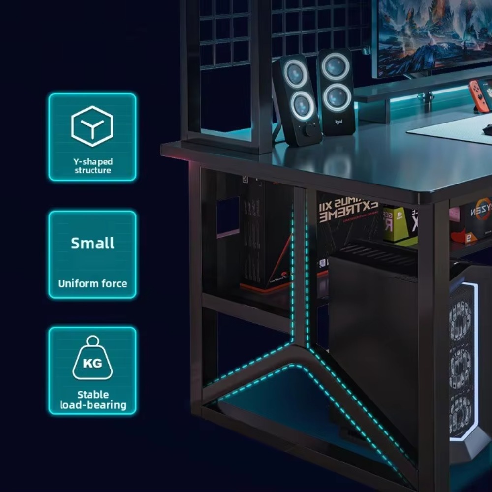 Nowoczesne, wytrzymałe biurko  – Esports Pc Gaming recenzja i cena