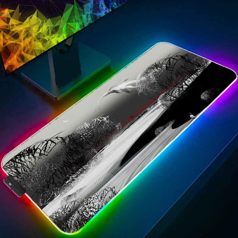 Podkładka pod mysz LED RGB, ró – Mouse Pad Extended Rgb recenzja i cena