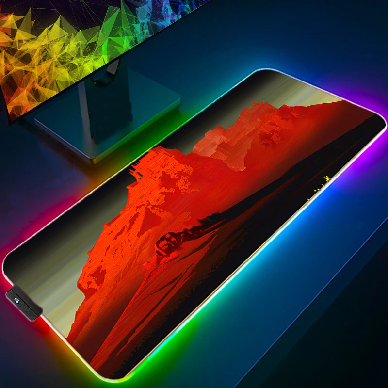 Podkładka pod mysz LED RGB, ró – Mouse Pad Extended Rgb recenzja i cena
