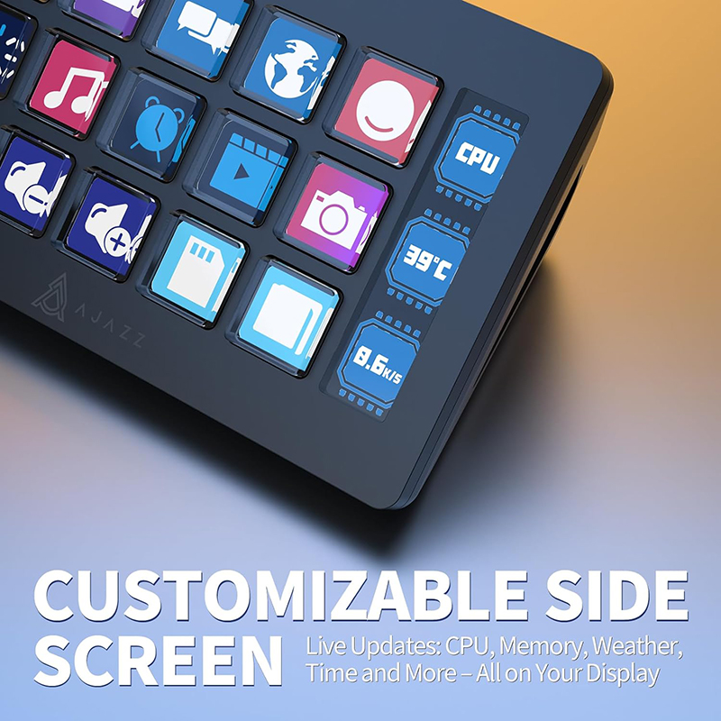 AJAZZ AKP153E/AKP03E Wielofunk – Elgato Stream Deck recenzja i cena