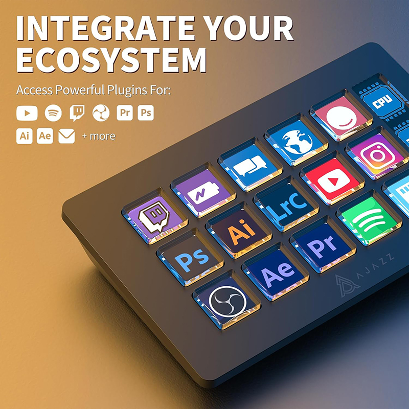 AJAZZ AKP153E/AKP03E Wielofunk – Elgato Stream Deck recenzja i cena