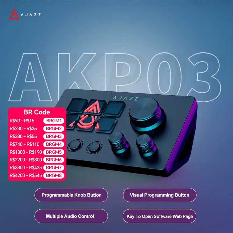 Ajazz AKP03E/153E Konsola Biur – Elgato Stream Deck recenzja i cena